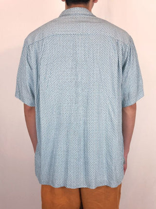 Batik Bay 総柄レーヨン半袖シャツ