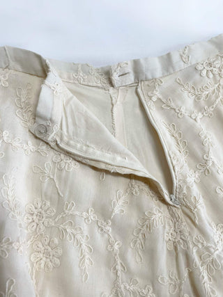 70s EDDY GEORGE 刺繍 ロングスカート