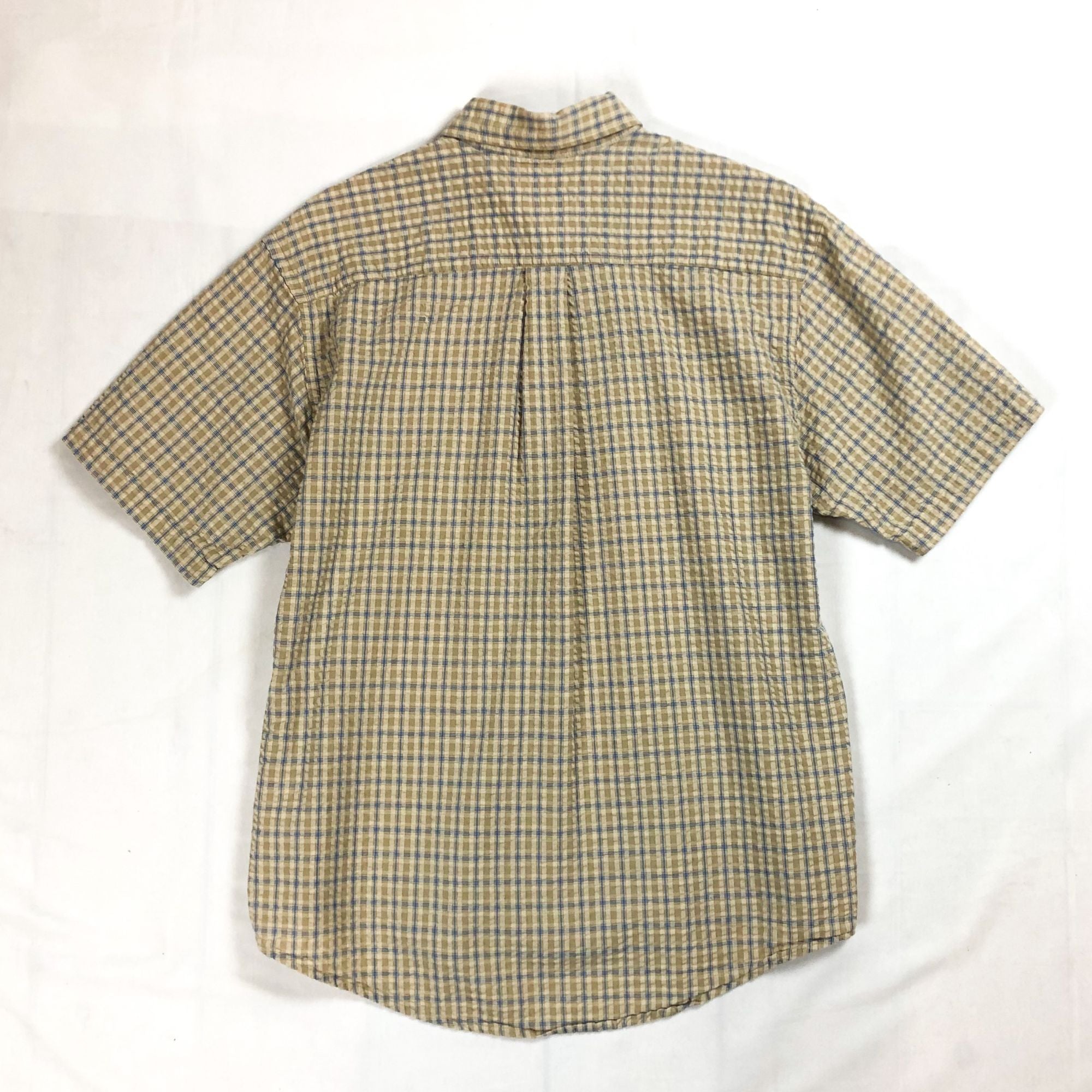 IZOD B.D.シアサッカーS/Sシャツ