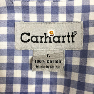 Carharrt ギンガムチェック半袖シャツ