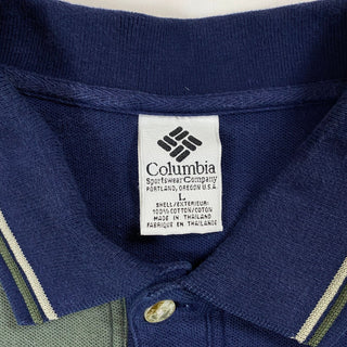 90's Columbia クレイジーパターンポロシャツ