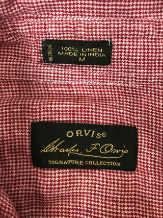 ORVIS  リネンボタンダウン半袖シャツ