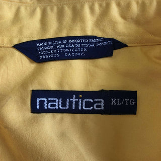 OLD NAUTICA ワンポイント刺繍 ボタンダウンS/Sシャツ