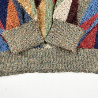 古着 90's~ Norm Thompson アルパカウール 総柄ニット