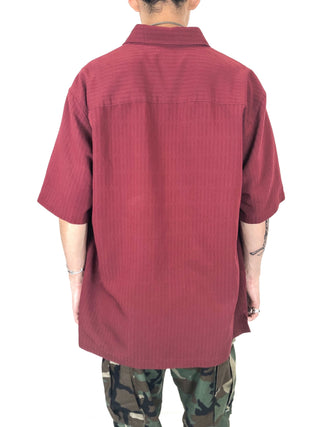 axcess レーヨン/ポリ半袖シャツ